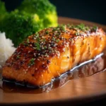 Maple Glazed Baked Salmon First Image