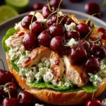 Cherry Chicken Salad Sandwiches: Refreshingly Delicious B… First Image