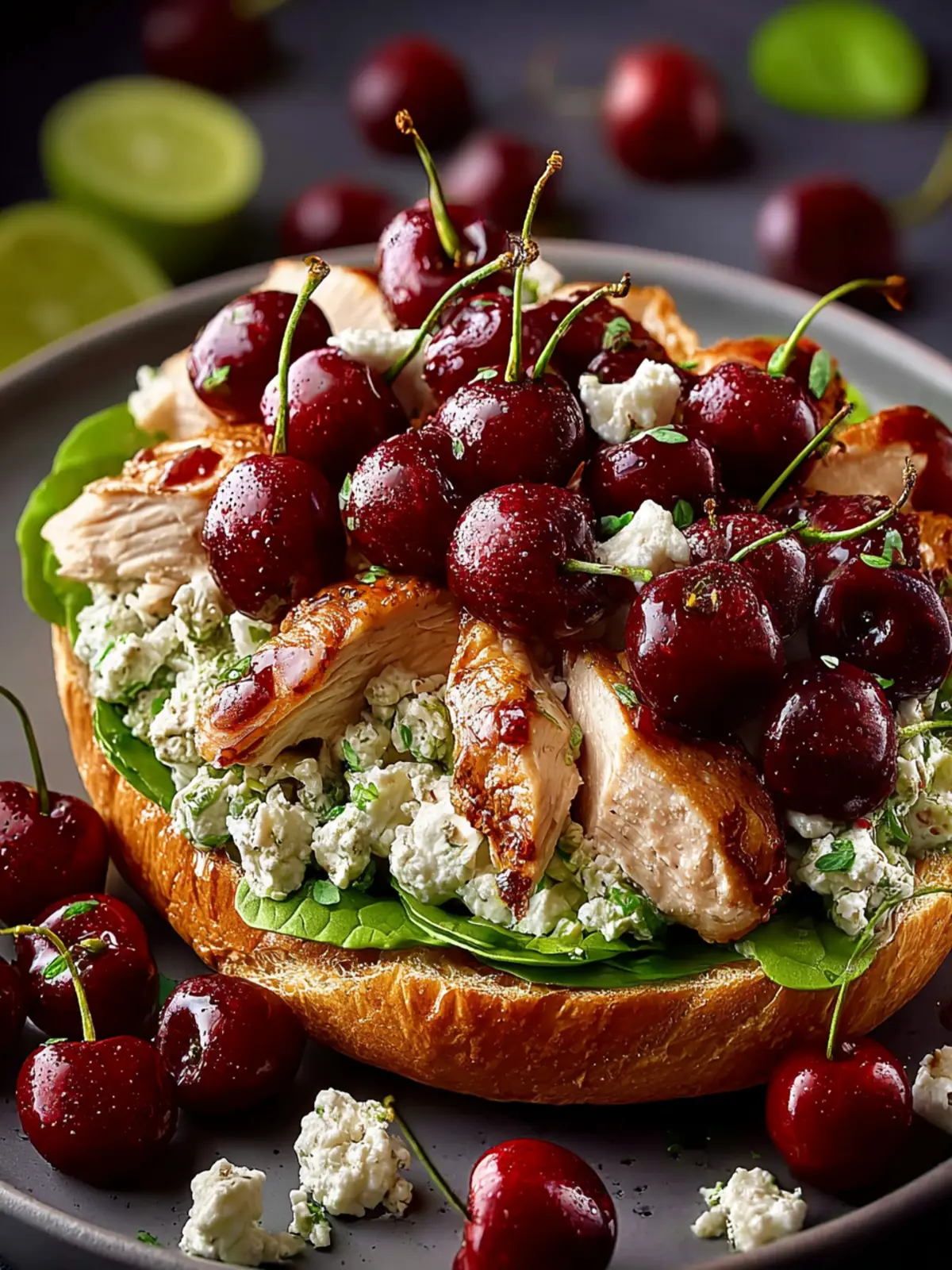 Cherry Chicken Salad Sandwiches: Refreshingly Delicious Bliss