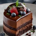 Dark Chocolate Mousse Cake: An Incredible Ultimate Recipe First Image