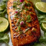 Honey Cilantro Lime Salmon First Image